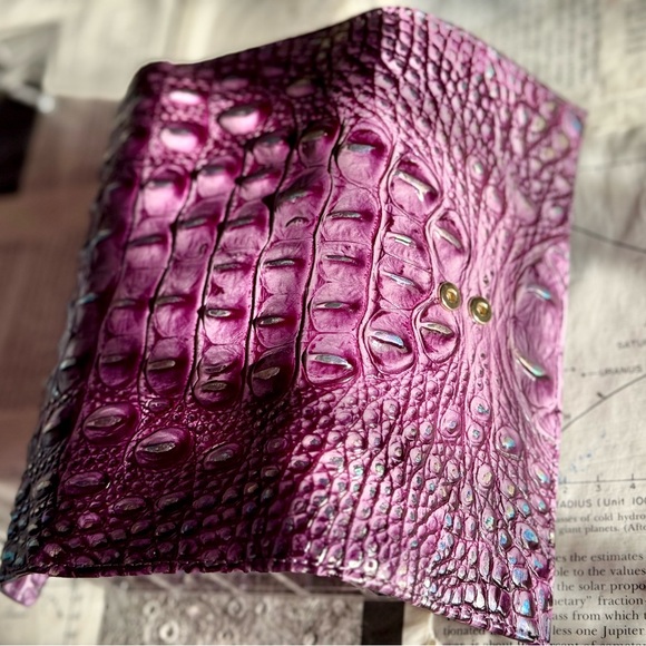 Brahmin Veronica Wallet Passion Purple Melbourne  NWT - Picture 2 of 3